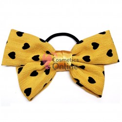 Accesoriu pentru decor par cu elastic TRD045BB Mustar cu Inimoare